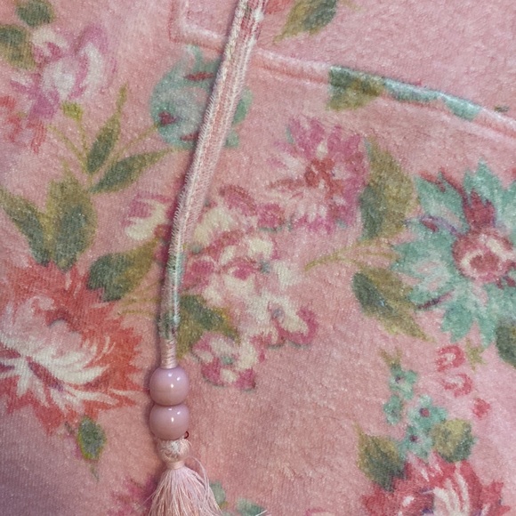 LoveShackFancy peaches baja hoodie pink azaleas size small - Picture 7 of 8